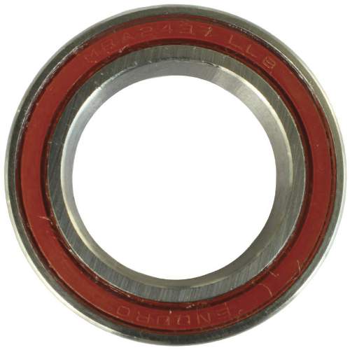Ball Bearing MRA2437 2RS, 24x37x7mm, Angular Contact,  Enduro BearingsCompatible to Shimano and Sram bottom brackets

Sealed industrial bearing
ABEC-5 quality

Outer diameter: 37mm
Inner diameter: 24mm
Thickness: 7mm
Angle: 15 °
Clearance: C3
Load Capacity: 3229N
Sealing: two-sided LLB
Packaging: 1 pc.Mounting:Outside: Blue or RedInside: Black