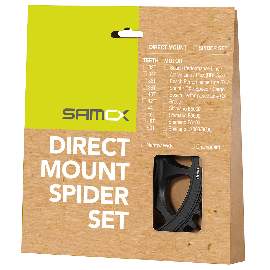 Samox Direct Mount Kettenblatt - 36Z, Stahl, Narrow Wide - Bosch Gen4