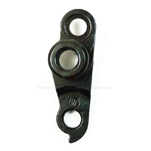 Dropout #0365• CNC manufactured from 6061 alloy for better shifting performance and higher durability • Black anodized finish for better looking and a longer lasting surface quality
Holes: 2-Hole
Position: Outside
Mount: 8mm - M12x1.75
Distance: 18 mm
We suggest to order 2 Dropouts, so you have next time one in spare and have no waiting time.