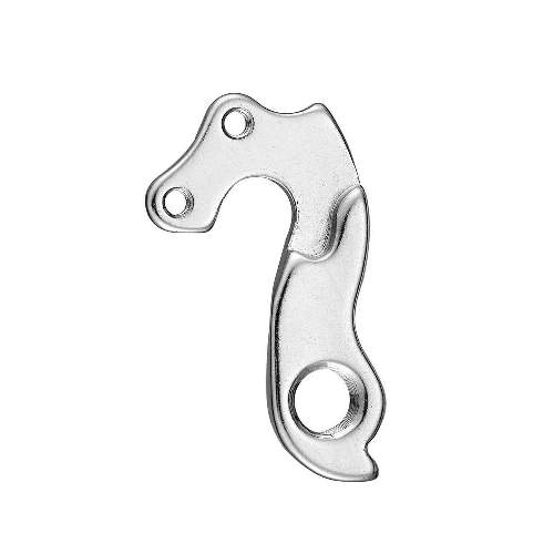 Dropout #0306All Union derailleur hangers are 100% identical to the original ones and come from the same frame manufacturer.Holes: 2-Hole
Position: Outside
Mount: M4 - M4
Distance: 13 mm
We suggest to order 2 Dropouts, so you have next time one in spare and have no waiting time.
