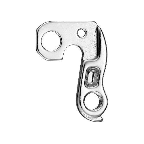Dropout #0311All Union derailleur hangers are 100% identical to the original ones and come from the same frame manufacturer.Holes: 2-Hole
Position: Outside
Mount: 4mm - 10mm
Distance: 18 mm
We suggest to order 2 Dropouts, so you have next time one in spare and have no waiting time.