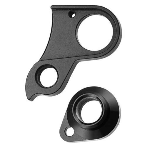 Dropout #0399All Union derailleur hangers are 100% identical to the original ones and come from the same frame manufacturer.Holes: 2-Hole
Position: Inside
Mount: M3 - 16mm
Distance: 14 mm
We suggest to order 2 Dropouts, so you have next time one in spare and have no waiting time.