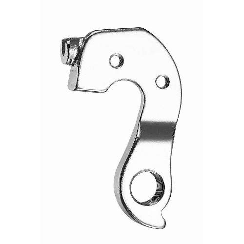 Dropout #0418All Union derailleur hangers are 100% identical to the original ones and come from the same frame manufacturer.Holes: 2-Hole
Position: Outside
Mount: M4 - M4
Distance: 15 mm
We suggest to order 2 Dropouts, so you have next time one in spare and have no waiting time.