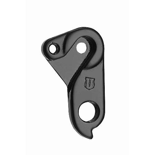 Dropout #0434All Union derailleur hangers are 100% identical to the original ones and come from the same frame manufacturer.Holes: 2-Hole
Position: Inside
Mount: M5 - 5mm
Distance: 14 mm
We suggest to order 2 Dropouts, so you have next time one in spare and have no waiting time.