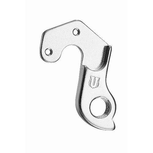 Dropout #0443All Union derailleur hangers are 100% identical to the original ones and come from the same frame manufacturer.Holes: 2-Hole
Position: Outside
Mount: M3 - M3
Distance: 16 mm
We suggest to order 2 Dropouts, so you have next time one in spare and have no waiting time.