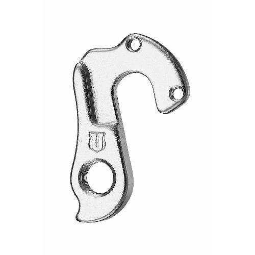 Dropout #0460All Union derailleur hangers are 100% identical to the original ones and come from the same frame manufacturer.Holes: 2-Hole
Position: Inside
Mount: M4 - M4
Distance: 18 mm
We suggest to order 2 Dropouts, so you have next time one in spare and have no waiting time.