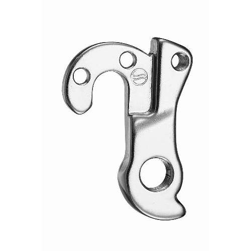 Dropout #0476All Union derailleur hangers are 100% identical to the original ones and come from the same frame manufacturer.Holes: 3-Hole
Position: Outside
Mount: 4mm - 4mm
Distance: 15 mm
We suggest to order 2 Dropouts, so you have next time one in spare and have no waiting time.