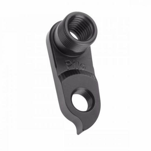 Dropout #0766• CNC manufactured from 6061 alloy for better shifting performance and higher durability • Black anodized finish for better looking and a longer lasting surface quality
Holes: 1-Hole
Position: Inside
Mount: M12x1.75 - M16x1.0
Distance: 28 mm 
Lock Nut M16x1.0 for KTM (article no 106069)
Tool for Lock Nut for KTM (article no 106079)
We suggest to order 2 Dropouts, so you have next time one in spare and have no waiting time.